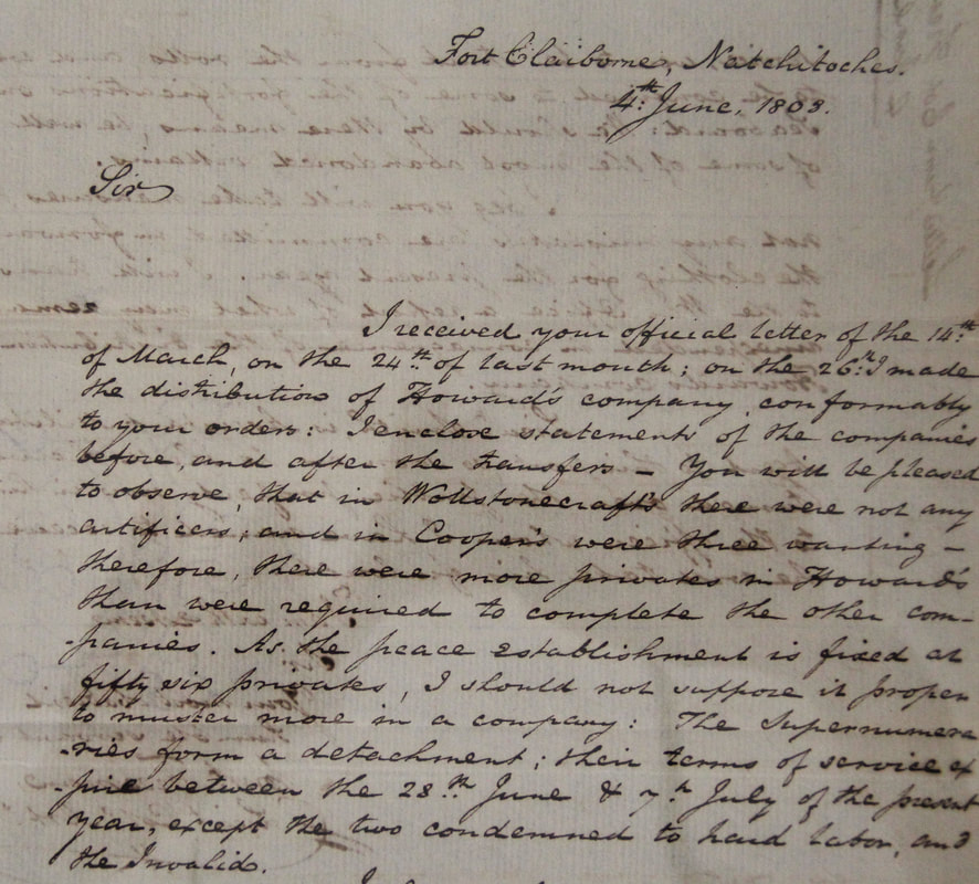 1808 letter from William Freeman to Henry Burbeck