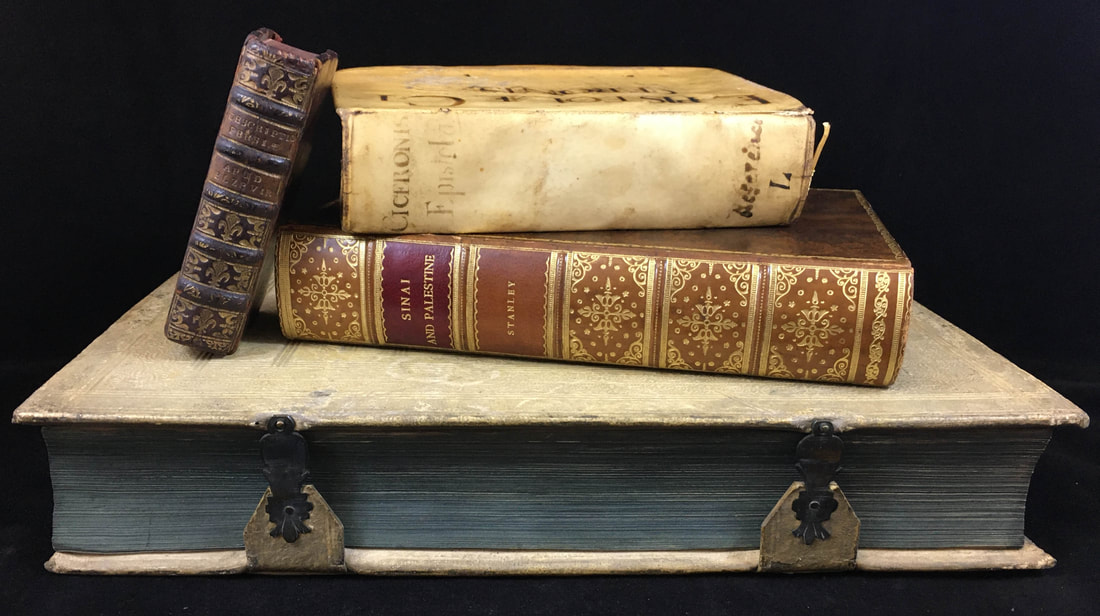 Four antiquarian books